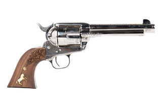 Colt Single Action Army 45 Long Colt revolver, satin stainless.